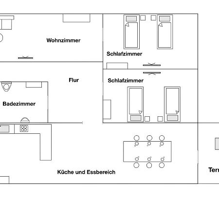 Moderne Ferienwohnung Klosterblick กุกซ์ฮาเกน ภายนอก รูปภาพ